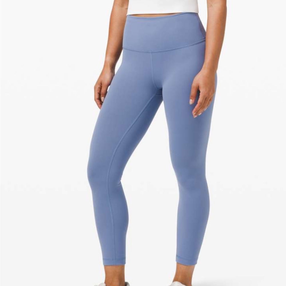 LULULEMON Wunder Train Leggings 23” size 14 Water Drop